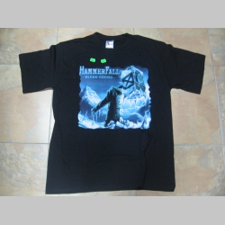 Hammerfall pánske tričko čierne 100%bavlna  
